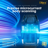 Dios Massage Chair 8D Dual Core Air Tech Touch Roller SL-Track:Dios-1288 (Gray) Dios