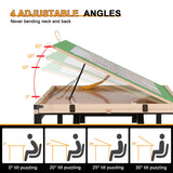 Jigsaw Puzzle Table for 1500 Piece with Drawers, Legs & Wheels Adjustable Height Puzzle Tables for Adults Folding & Tilting Puzzle Board for Mother's Day Birthday Gift BittPicc