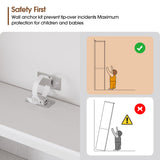 Bevfint 72" Tall Bookcase, White Large Floor Standing Bookshelf, 5 Tier Shelves Open Storage Organizer, Book Case for Living Room Hallway Kitchen Home Office Bedroom, White - 5 Tier Bevfint