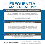 Meliusly Heavy Duty Sleeper Sofa Support Board (48x60 - Queen Size) Reinforced Wood Sofa Bed Support, Pull Out Couch Mattress Board, Sleeper Bar Shield, SleeperSaver Meliusly