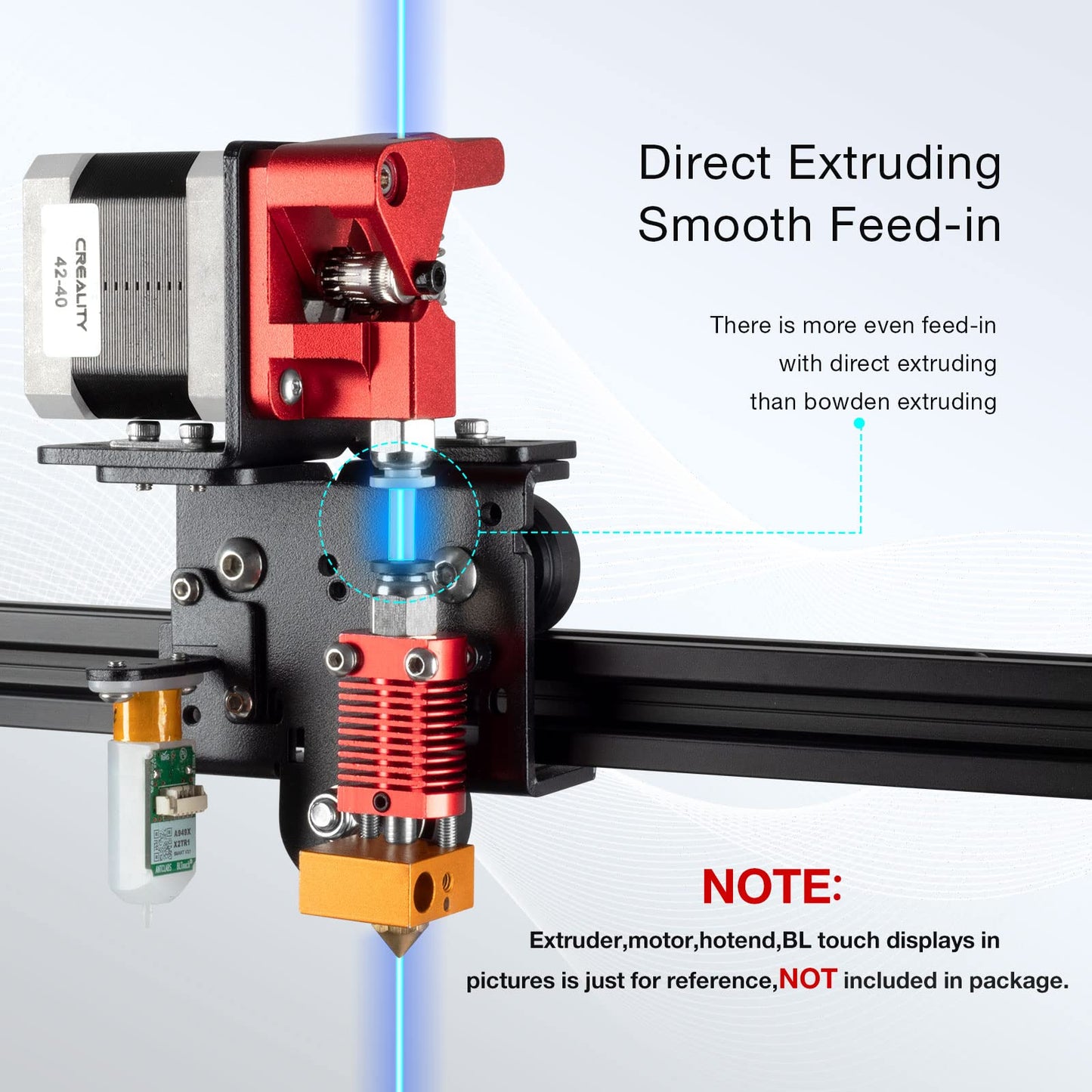 UniTak3D Ender 3 Direct Drive Upgrade Conversion Bracket for Ender 3 V2,Ender 3 Pro and Voxelab Aquila 3D Printer for B-MG&Dual Gear&Bowden Extruder(NOT for Neo Series,Extruder&Hotend NOT Inc - WoodArtSupply