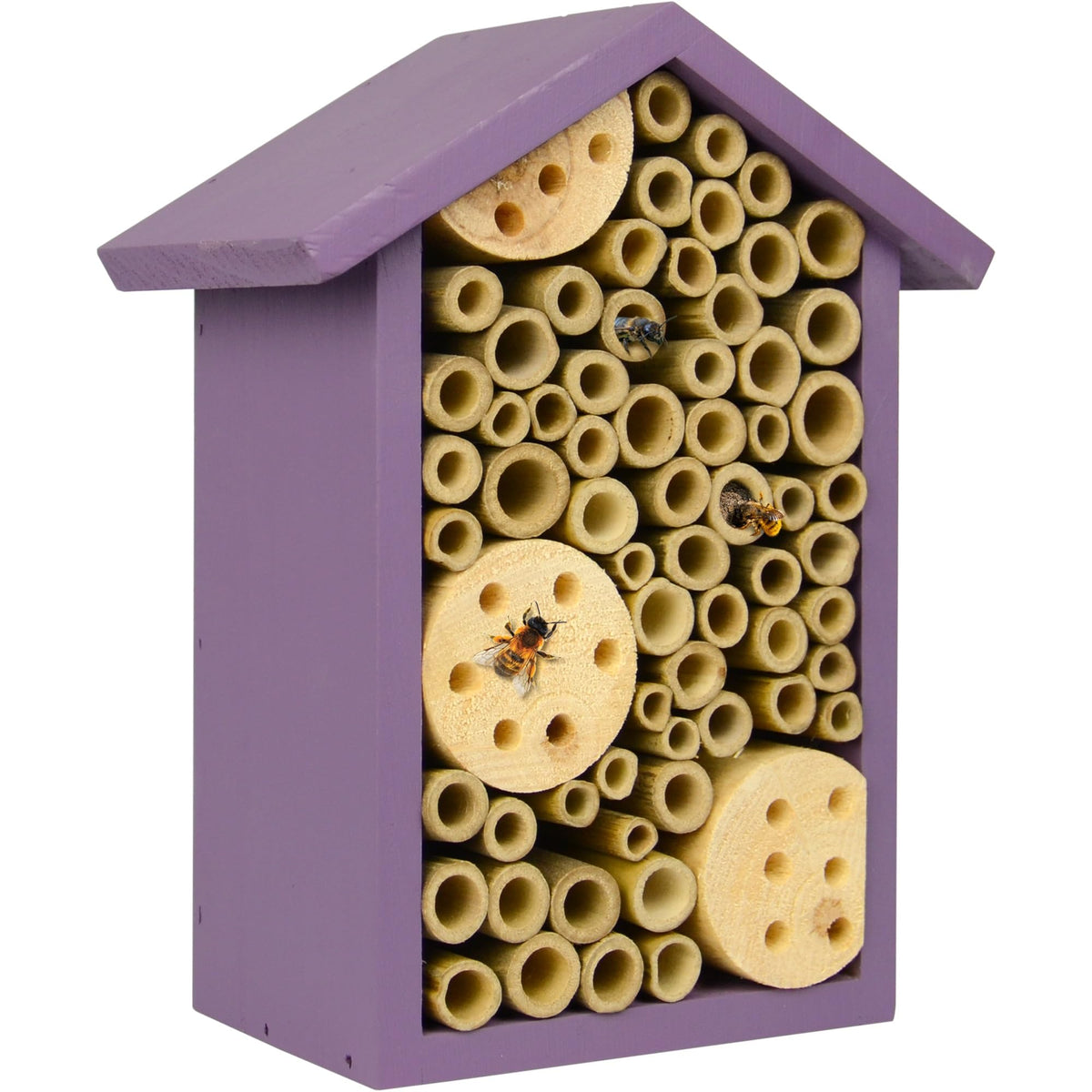 Nature's Way Bird Products PWH1-B Purple Bee House Nature's Way
