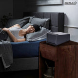 SOULYI Digital Gun Safe For Pistols With Two Quick Access,Handgun Safe With Pop Up Door,Safety Device With Keypad Storing Firearms Ammunition Money Valuables For Home Cabinet Car Under Bed Use SOULYI