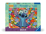 Ravensburger Disney Stitch 1000 Piece Jigsaw Puzzle | Your Favorite Mischievous Extraterrestrial | Vibrant Character Art | FSC-Certified Materials Ravensburger