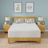 FDW 14 inch Gel Memory Foam Mattress Medium Firm Mattresses for Cool Sleep Relieving No Fiberglass CertiPUR-US Certified Mattress in a Box,Queen FDW