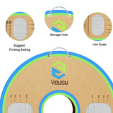 YOUSU Polypropylene PP Filament, 1.75mm 3D Printer Filament for FDM 3D Printers, 1kg (2.2lbs) 5 Pcs Build Sheet Included, Semi-Flexible Ultra Tough Filament, White Yousu