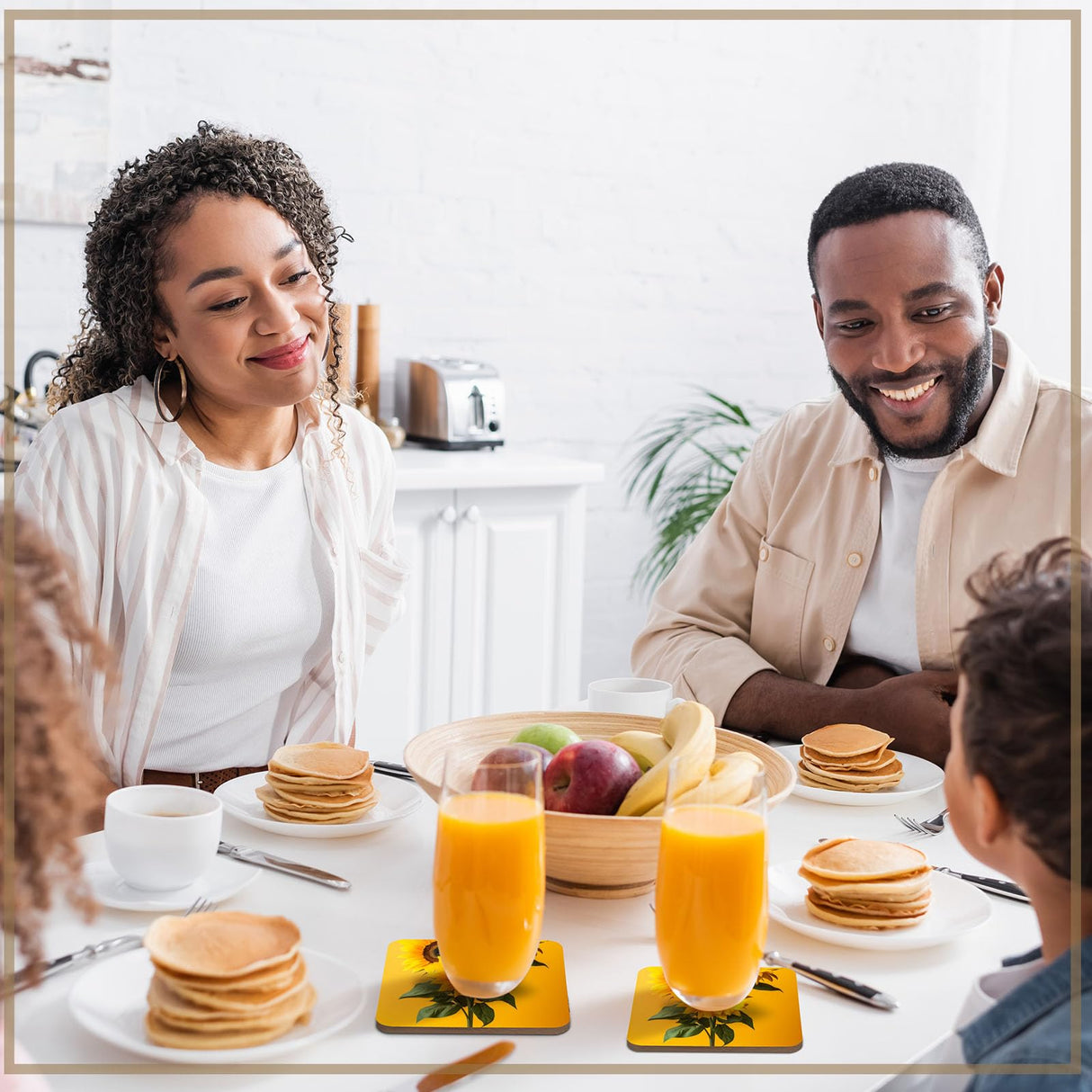 Ziliny 24 Pcs Sublimation Coasters 4 x 4 Inch Hardboard Coaster Cork and MDF Blank Coasters Sublimation Car Coasters Heat Press Parts Accessories for Kitchen Drink Ornaments (Round,Square) Ziliny