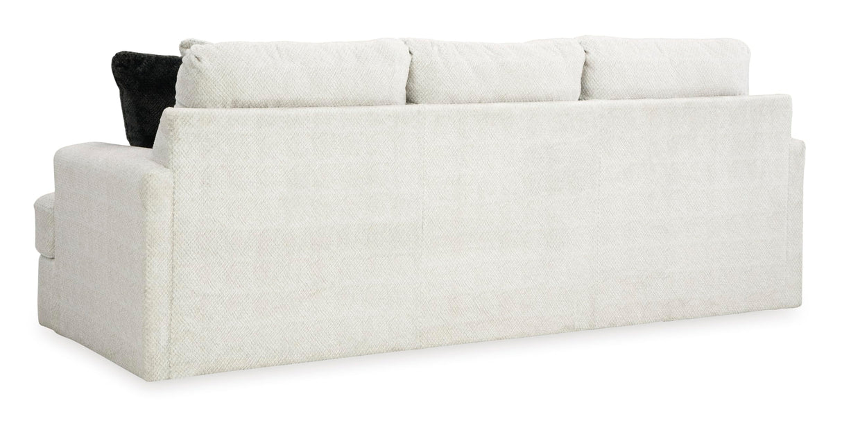 Signature Design by Ashley Karinne Coastal Sofa with Non-skid Legs, White Signature Design by Ashley