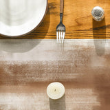 Artoid Mode Brown Abstract Modern Art Table Runner, Seasonal Farmhouse Style Kitchen Dining Table Decoration for Home Party Decor 13x72 Inch Artoid Mode