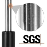 Yaheetech Adjustable Height 360° Swivel Round Bar Table in Full Black Yaheetech