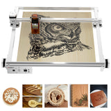 Aufero 2 Laser Engraver, 5W Long Focus Diode Laser Engraver, Laser Wood Cutter and Engraver Machine, 15.7x15.7 inch Engraving Area, Beginner-Friendly Laser Engraving Machine Aufero