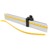 Fulton Universal Aluminum Miter Gauge Fence with an Aluminum Flip Stop 18” Left Reading Tape 18” Right Reading Tape Fulton