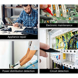 Electronics Soldering Iron Kit, 80W LCD Digital Soldering Gun with Adjustable Temperature Controlled and Fast Heating Ceramic Thermostatic Design, 24pcs Solder Kit Welding Tool KYZHXVO