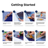 DIAMOND DOTZ Starry Night (Van Gogh) Diamond Painting Kits for Adults - Diamond Art Kits a Relaxing Creative Craft Kit with Dotz Gems 16x20 DIAMOND DOTZ