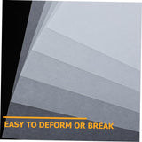 TOPPERFUN Heat Shrinkable Sheets for DIY 5pcs Shrinkable Art Film Paper Craft Making Kindergarten Creative Portable 11.42 x 7.87 Inches Heat Oven Shrinking TOPPERFUN