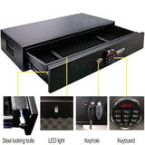 Extra Large Under Bed Safe, Heavy-duty Rapid Gun Storage Safe Drawer Safe for AR Rifle Ammo Pistol Accessories for Home and Vehicle LANGGER V