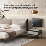 XDeer Wall Gun Safe, Biometric Gun Safes for Pistols, Quick-Access Handgun Safe with Fingerprint & Digital Key Pad, Pistol Safe for Home, Up to 1 Full-size pistol S008QG XDeer