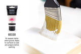 Liquitex BASICS Gesso Surface Prep Medium, 473ml (16-oz) Bottle, White Liquitex