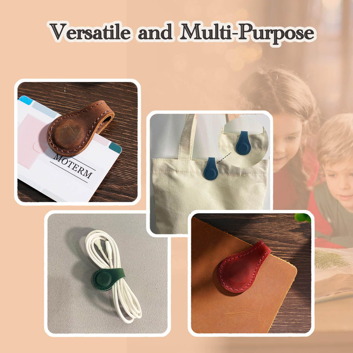 Personalised Magnetic Leather Bookmark, Custom Bookmark, Reader Gift, Book Lover Gift, Anniversary Gift, Wedding Gift (Customized All Colors) KIKIDWIS