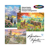 RoseArt - Abraham Hunter - Light Unto My Path - 1000 Piece Jigsaw Puzzle for Adults RoseArt