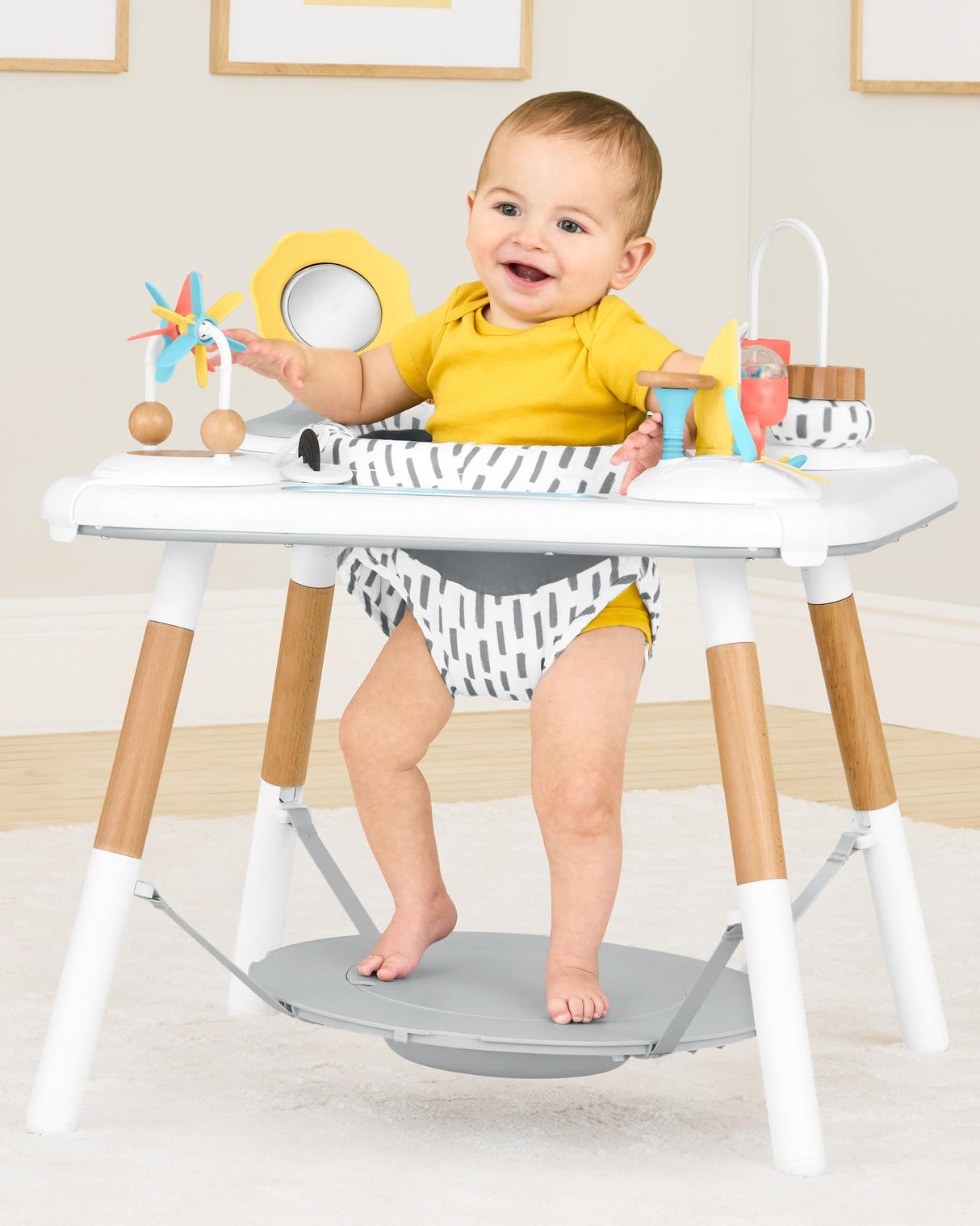 Skip Hop Discoverosity Montessori-Inspired 3-Stage Activity Center & Play Table for Baby Ages 4m+ Skip Hop