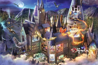 Ravensburger Harry Potter: Hogwarts Castle Cutaway 3000 Piece Jigsaw Puzzle - 17561 - Handcrafted Tooling, Made in Germany, Every Piece Fits Together Perfectly