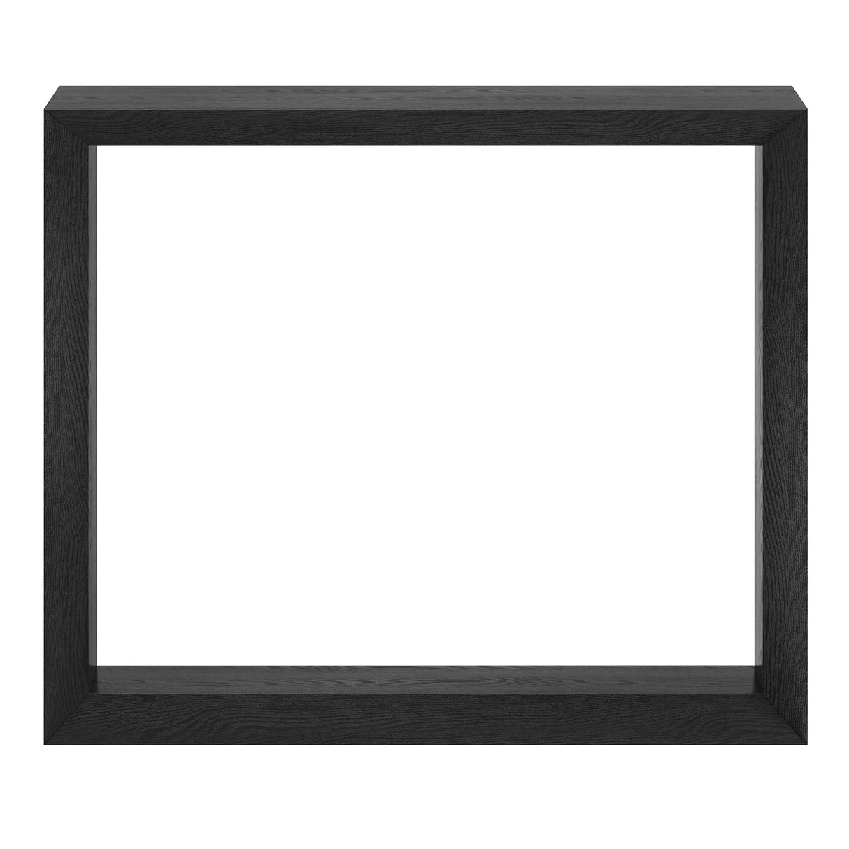 Henn&Hart 36" Wide Rectangular Console Table in Natural Black, for Home, Living Room, Bedroom, Entertainment Room, Office Henn&Hart