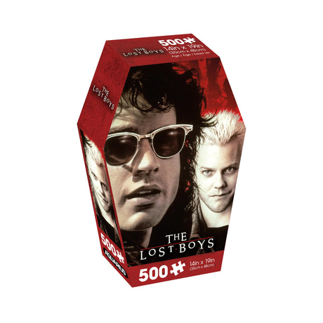 AQUARIUS Lost Boys 500pc Puzzle (500 Piece Jigsaw Puzzle) - Glare Free - Precision Fit - Officially Licensed Los Boys Movie Merchandise & Collectibles - 14x19 Inches AQUARIUS