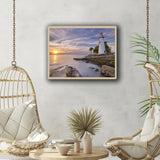 YUINJP Diamond Painting Lighthouse The Marblehead Lighthouse on Edge of Lake Erie in Ohio USA Photographed at for Adult Painting Kits Diamond Art Perfect for Home Wall Decor 30x40cm, 12x16inch YUINJP