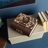 UGEARS Book of Secrets Puzzle Box - 3D Wooden Puzzles for Adults, Fun Wood Steampunk Combination-Lock - DIY Building Mechanical Model Kit for Fathers Day and Hobby Enthusiasts - 263 Pcs UGEARS
