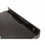 Realspace® Koru Electric 59" W L-Shaped Height-Adjustable Standing Desk with Integrated Power & Charging, Espresso Oak Realspace