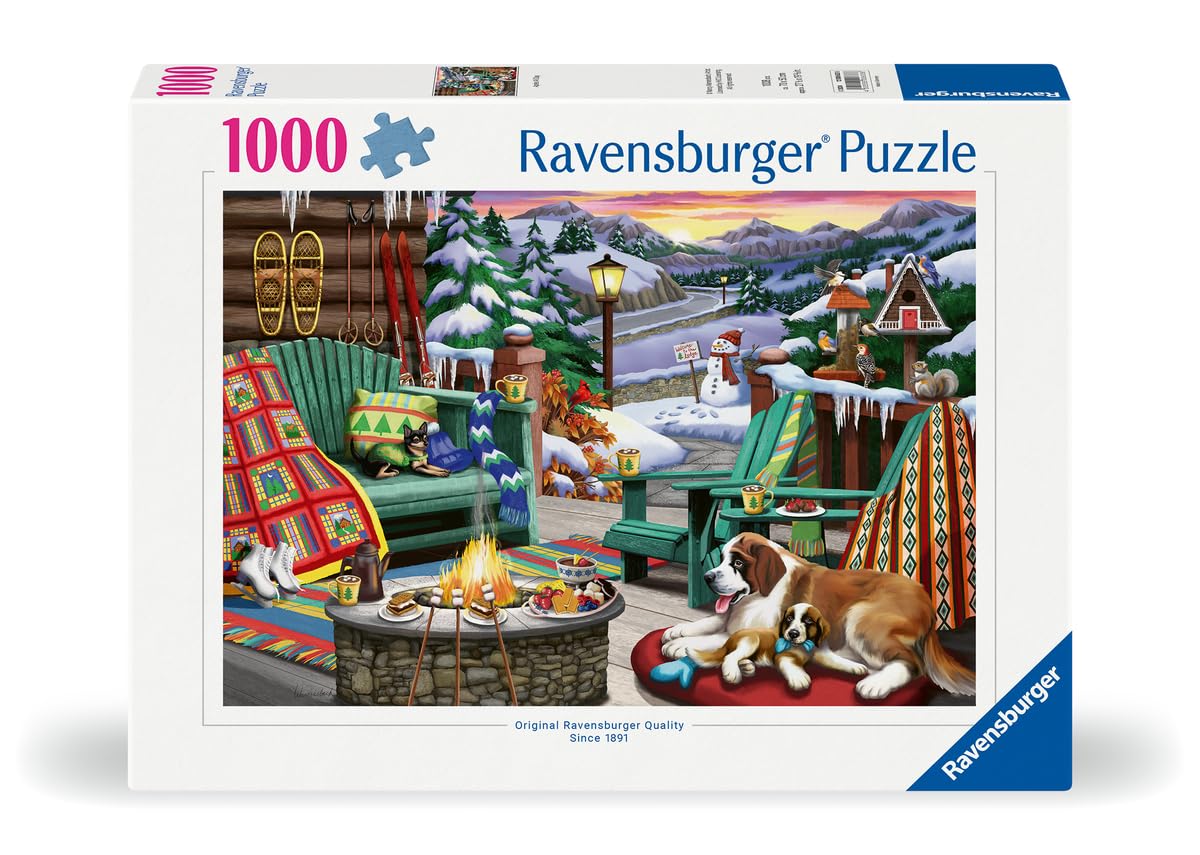 Ravensburger Aprés All Day 1000 Piece Jigsaw Puzzle for Adults - 12000633 - Handcrafted Tooling, Made in Germany, Every Piece Fits Together Perfectly Ravensburger