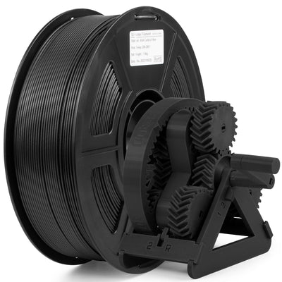 IEMAI Carbon Fiber ASA Filament 1.75mm, UV/Weather/Heat-Resistant ASA-CF, High Strength & Impact Resistance 3D Printer Filament for Functional Outdoor Parts, Black 1kg Spool