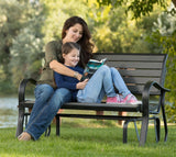 Lifetime 60276 Glider Bench, Harbor Gray Lifetime