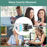 Smart Bird Feeder with Camera, Bird Watcher Camera with High Resolution AI Identify Bird Species with Solar Panels, Video Bird feeders with 180° Wide-Angle& Motion Detection,Ideal Gift for Bird Lover BEUTFQL