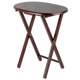 Winsome Nathan 5-PC Set Cappuccino Snack Table 23.7x15.83x25.51 Winsome