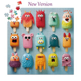 500 Pieces Jigsaw Puzzles for Adults and Teens and Kids Family Happy Gift Colorful Popsicles (Monster Popsicles) fishwisdom