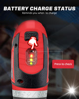 Cordless Electric Screwdriver Set, 8V Max 10Nm Rechargeable Power Electric Drill, Battery Screw Gun with 28pcs Driver Bit Set, 320RPM/10+1 Torque Setting, 2 Position Handle, Flexible Shaft LED Light DuroFort