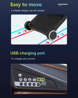 BestMassage Shiatsu Massage Chairs Full Body and Recliner Zero Gravity Massage Chair Electric with Built-in Heart Foot Roller Air Massage Easy to Move for Home Office,Black BestMassage