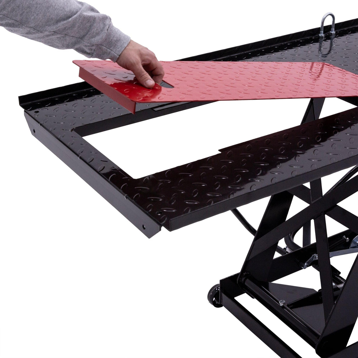 Black Widow Hydraulic Motorcycle Lift Table - 1,000 lb. Capacity Black Widow