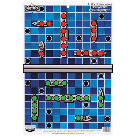 Birchwood Casey Battle Target Shooting Target 8 Pack Birchwood Casey