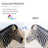 63XL Black Ink Cartridge to Officejet 3830 5258 Printer Ink Replacement for Hp Ink 63 XL 63XL HP63 HP63xl to Envy 4520 4512 4510 Officejet 4650 5200 5255 4655 4652 5252 3630 3632 2132 Printer (2-Pack) Ubinki