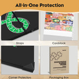 Nariolar 1000-Piece Puzzle Storage Folder: Portable, Large Jigsaw Puzzle Organizer with 15 HD Pockets, Holds 30 Puzzles, Dustproof & Protective Puzzle Accessory Nariolar