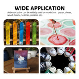 Airbrush Paint - Perfect for Artists and Beginners - Complete Water-Based Air Brush Painting Set with Thinner, Cleaner, Mixing Cups, Mixing Sticks, Gloves SOKINCLR