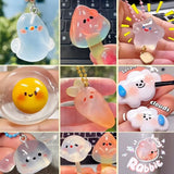 OOTDART 3.5 oz UV Clay Clear Polymer Resin for 3D Crafts, DIY Jewelry Making, Silicone Molds, UV Curing, Crystal Clear Casting, Miniature Art, and Handmade Resin Projects OOTDART