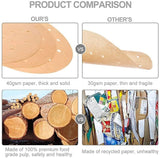 Numola Air Fryer Parchment Paper Liners, 100 Pcs Air Fryer Disposable Paper Liner for 3.4-7QT Air Fryer, 8 Inch Safe Air Fryer Paper, Non-stick Steamer Liner for Microwave, Steaming Basket Numola