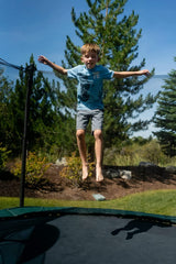 Trampoline Pro Trampoline Netting Replacement Designed for Strap Tie Down for 6 Straight or Angled Poles, 12 ft Trampoline net Replacement (Net Only) Trampoline Pro