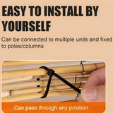 Natural Reed Fencing, Reed Screen Curtain Eco-Friendly for Garden,Balcony,Outdoor,Backyard Patio Decors Fence Rolls-4FT x 13FT （1.2m x 4m Approx） Gardgue