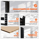 EliteEdge Heavy Duty Garage Shelving Units,5-Tier Adjustable Storage Shelves,48 x 24 x 72in,Loads 3000 LBSS,Adjustable Garage Storage Shelving, Metal Storage Utility Racks Shelf Unit EliteEdge