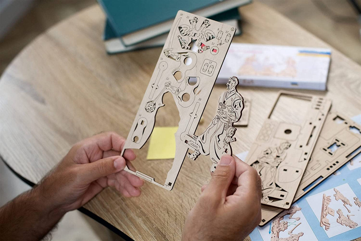 UGEARS The Centuries-Old Battle for Freedom 3D Wooden Puzzle - Wooden Mechanical Model Kit to Build UGEARS